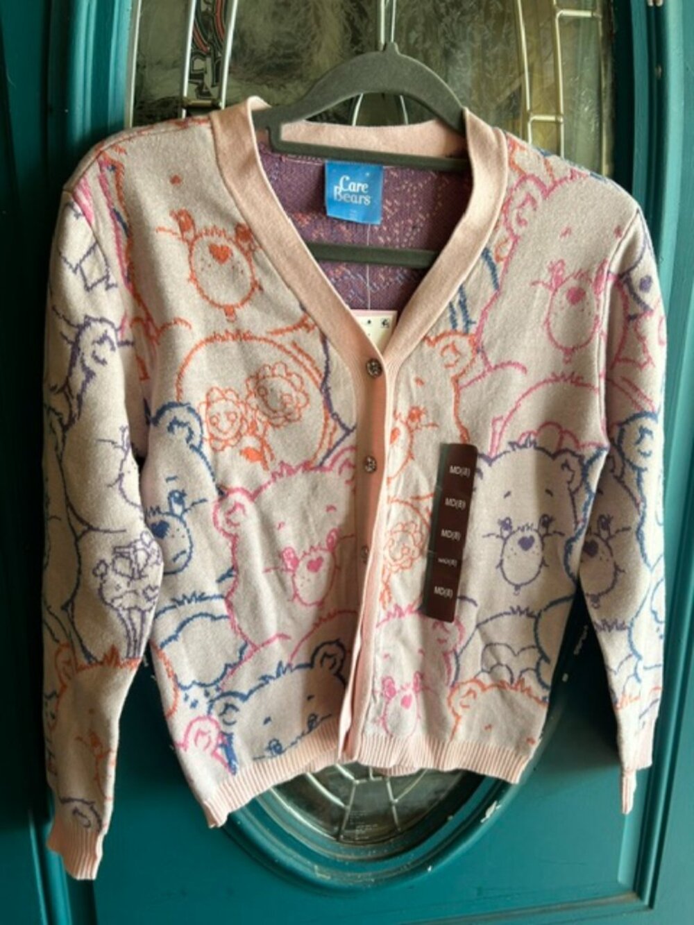 MAD Engine Care Bears Kids' Sweater, NWT, Pink, MD (8)